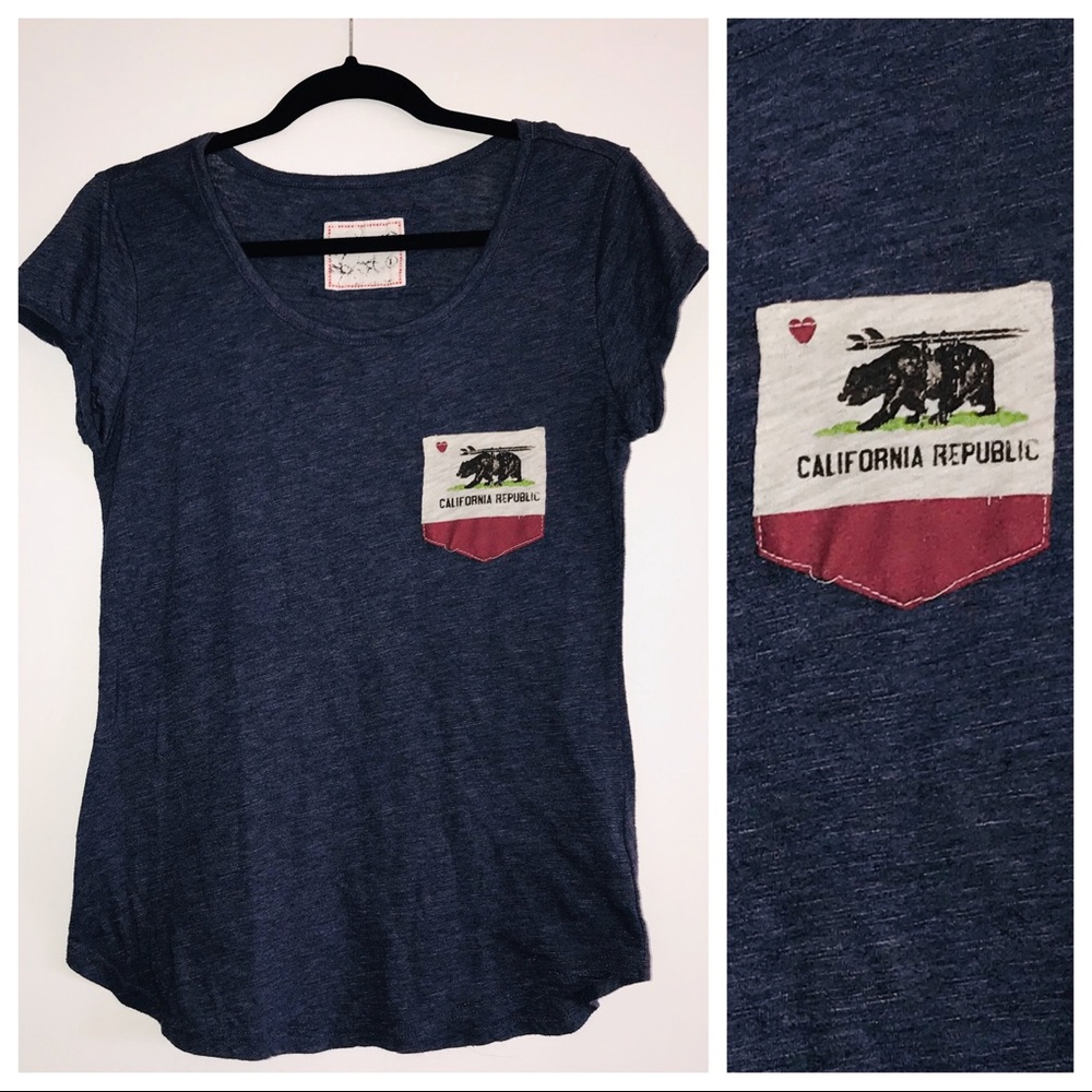 California Republic light weight t-shirt